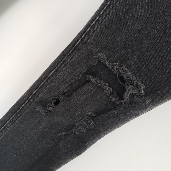 RAG & BONE 26 Skinny Rock Holes Busted Knee Jeans - Picture 6 of 8